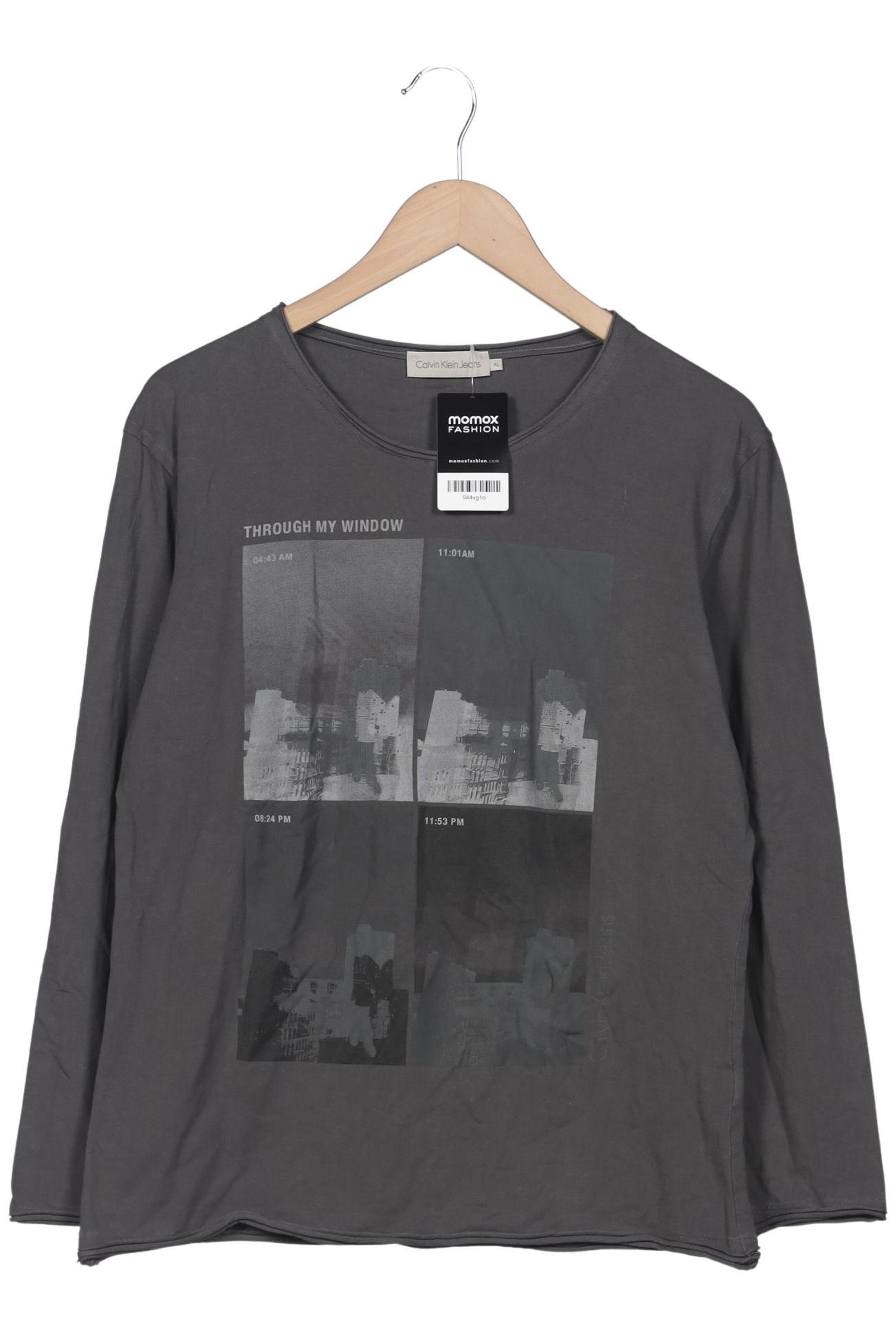 Calvin Klein Jeans Shirt in XL in Grey: front