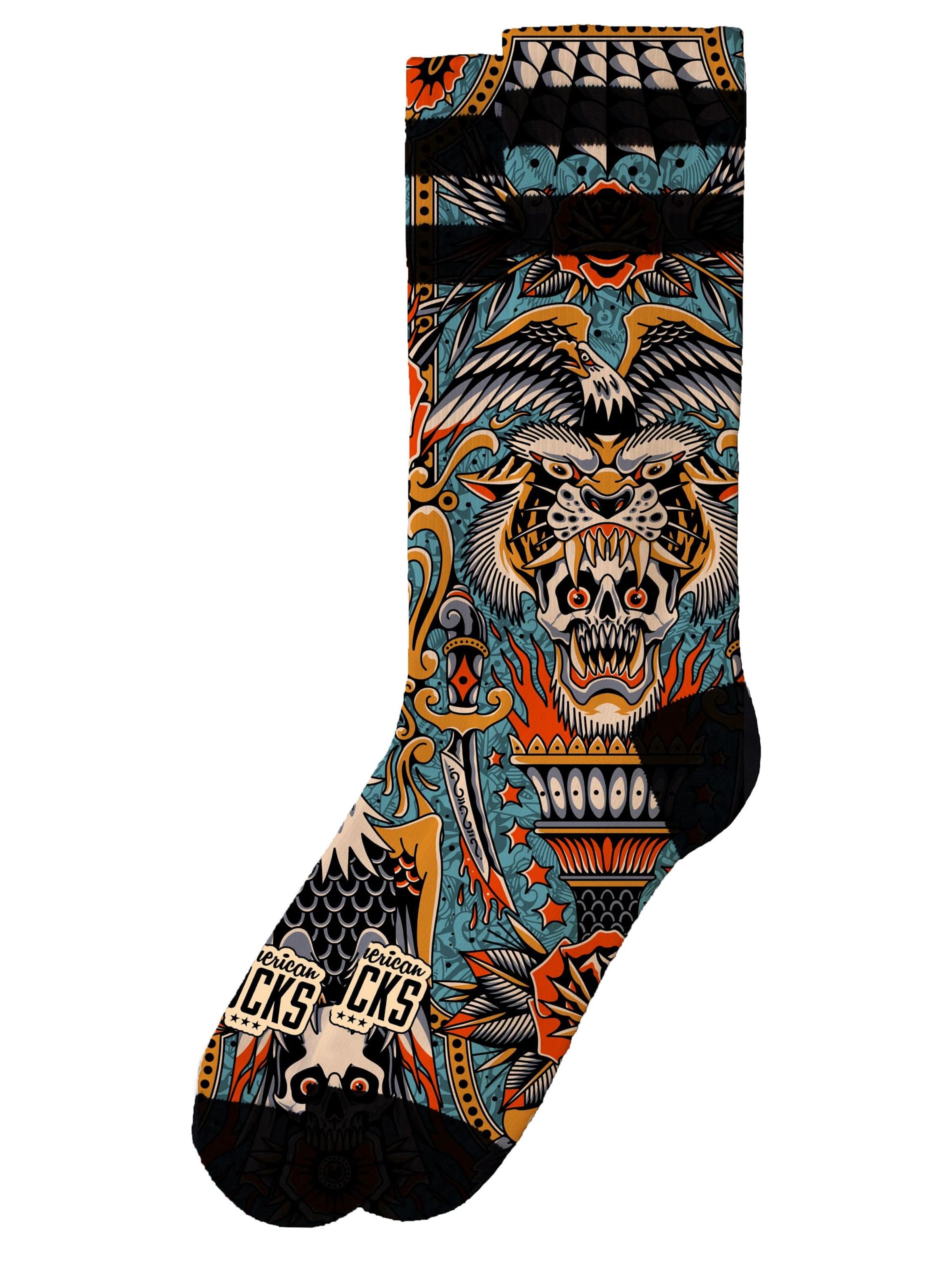 American Socks - Calcetines 'Dagger - Mid High' en Mezcla de colores: frente