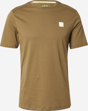 T-Shirt 'Essential' SCOTCH & SODA en vert : devant