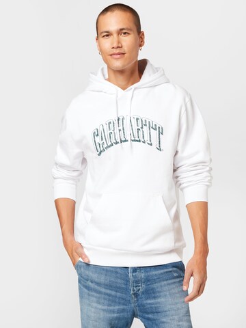 Carhartt WIP Sweatshirt in Wit: voorkant