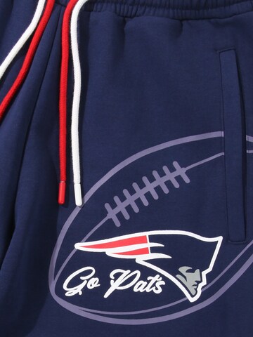Recovered Tapered Sports trousers 'NFL Patriots Go Pats' in Blue