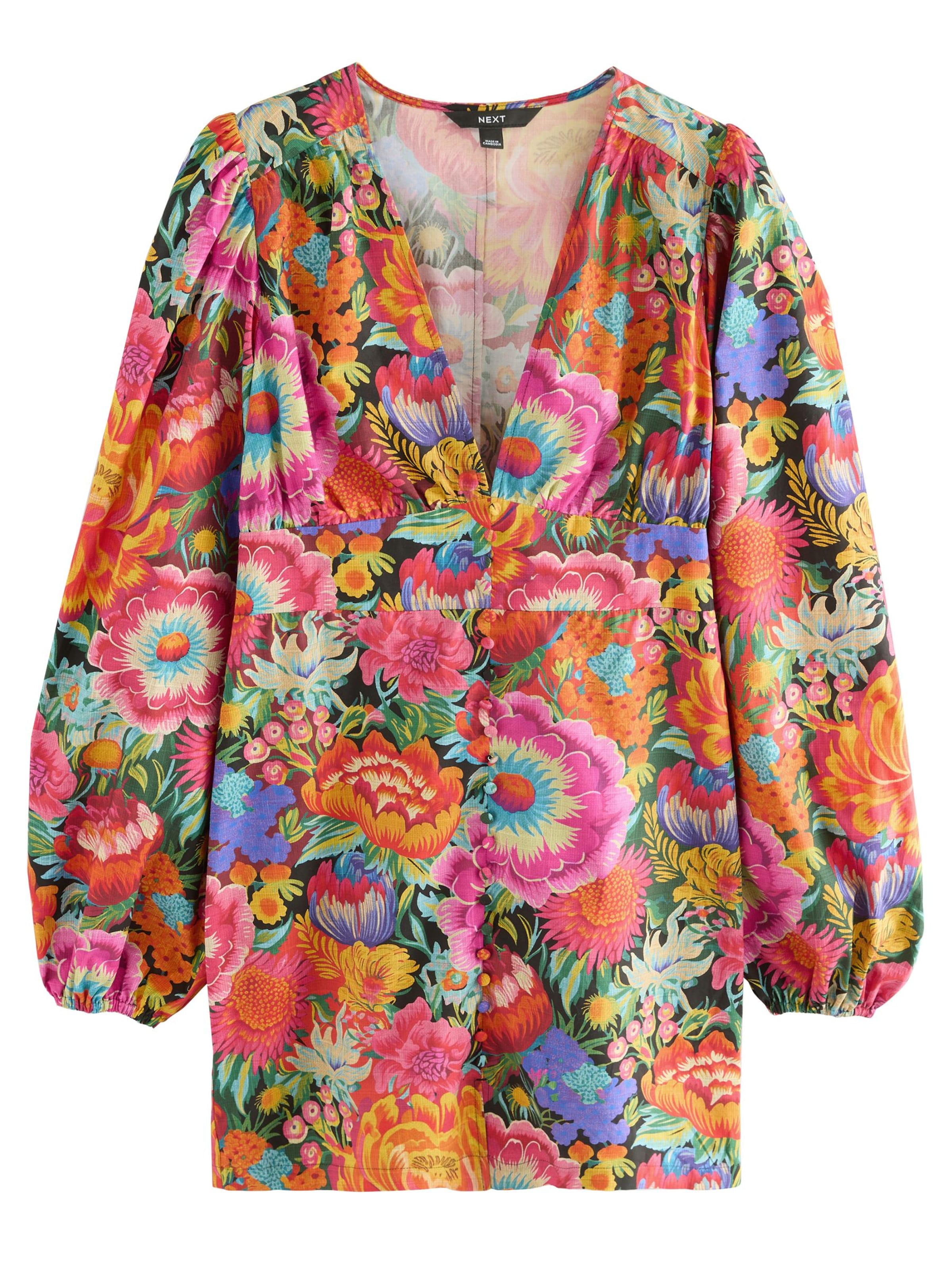 Next Jurk in Roze: voorkant