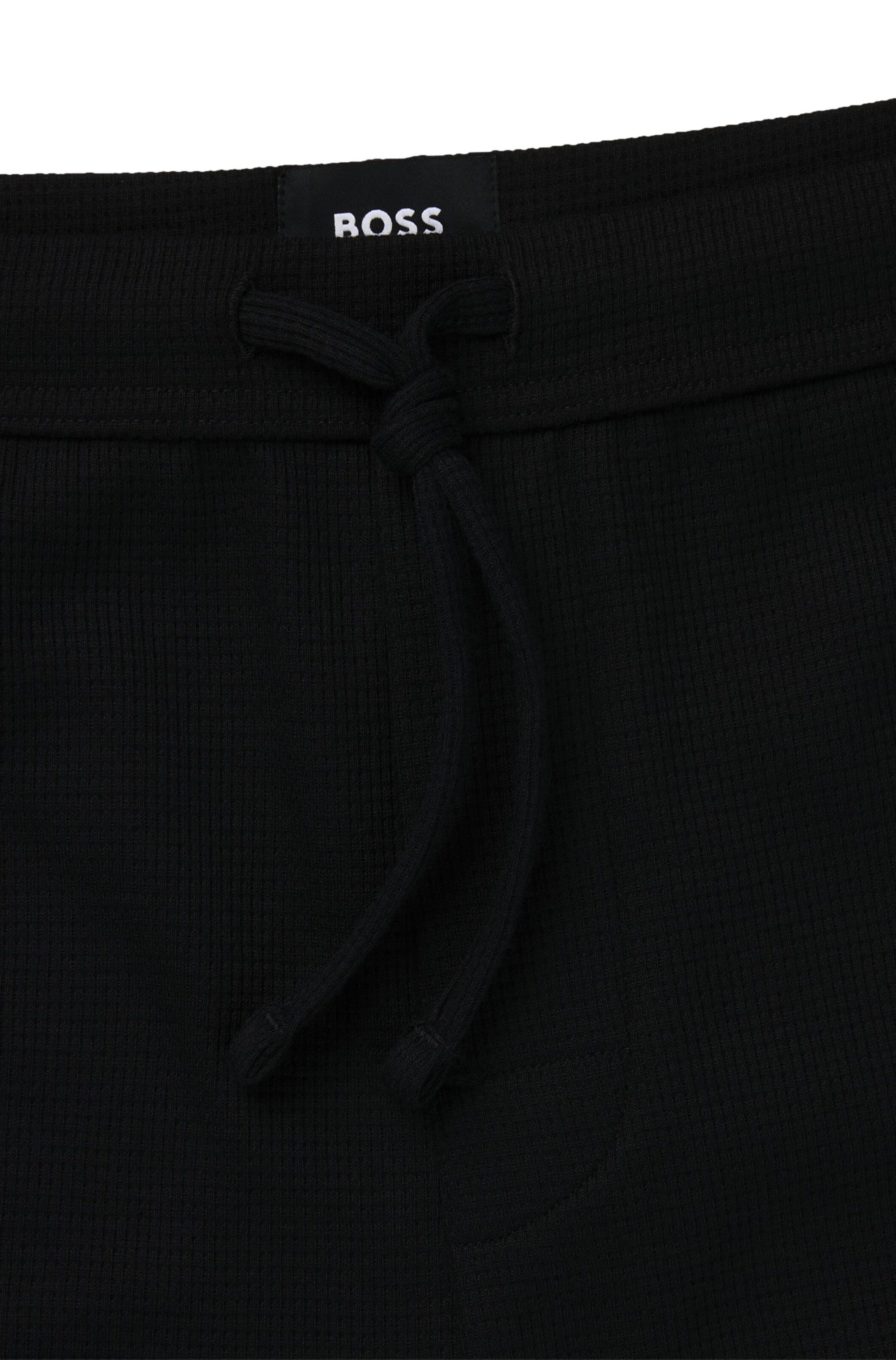 BOSS - regular Pantalón de pijama en negro