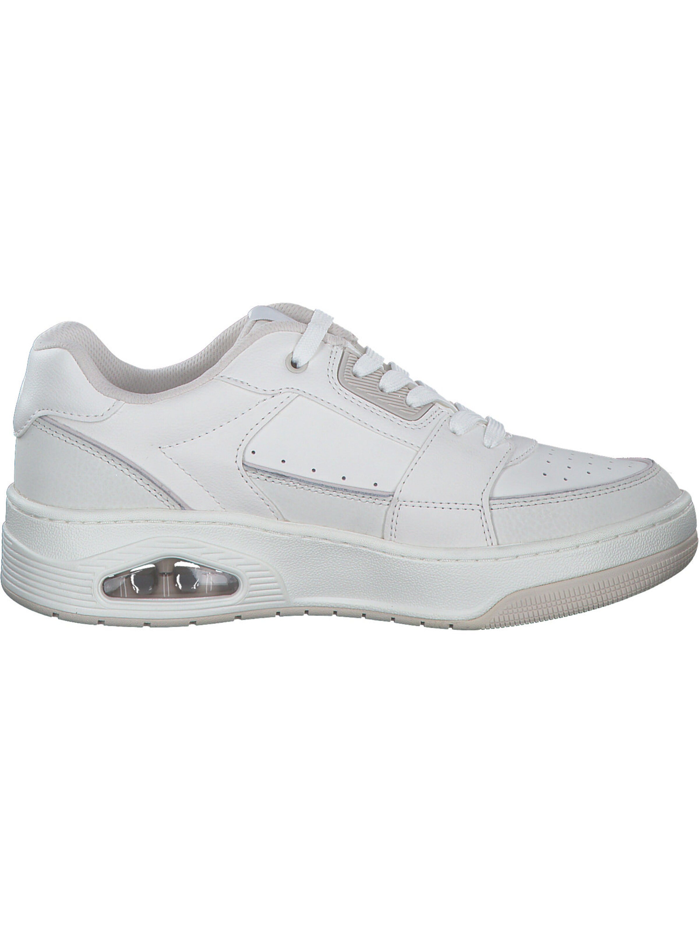 SKECHERS Sneaker low 'Uno Court' i hvid