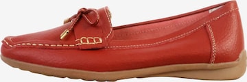 Super Mode - Zapatillas 'LBS-Ledermokassin' en rojo: frente