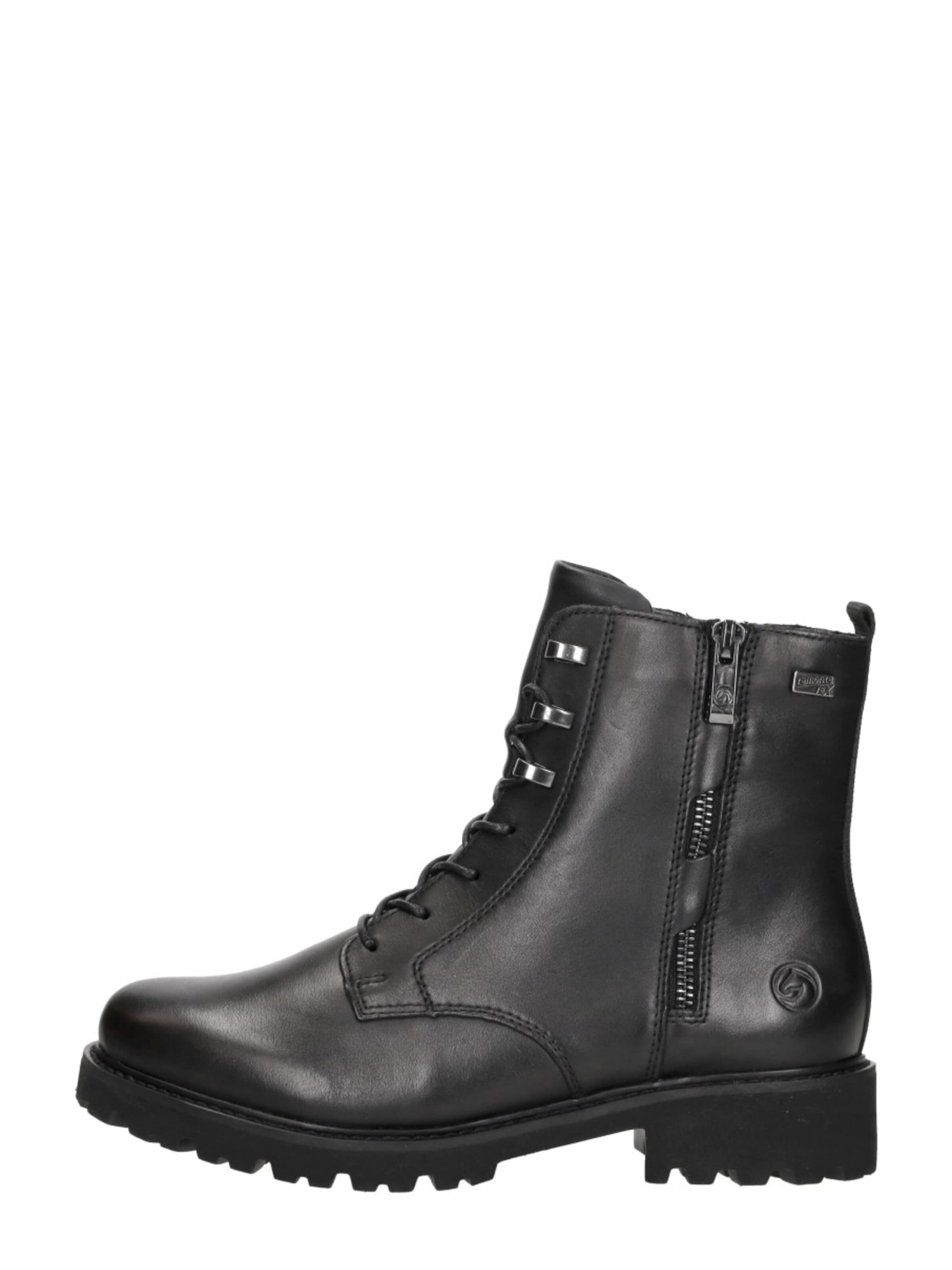 Chaussure à lacets 'Veterschoenen Hoog' REMONTE en noir : devant