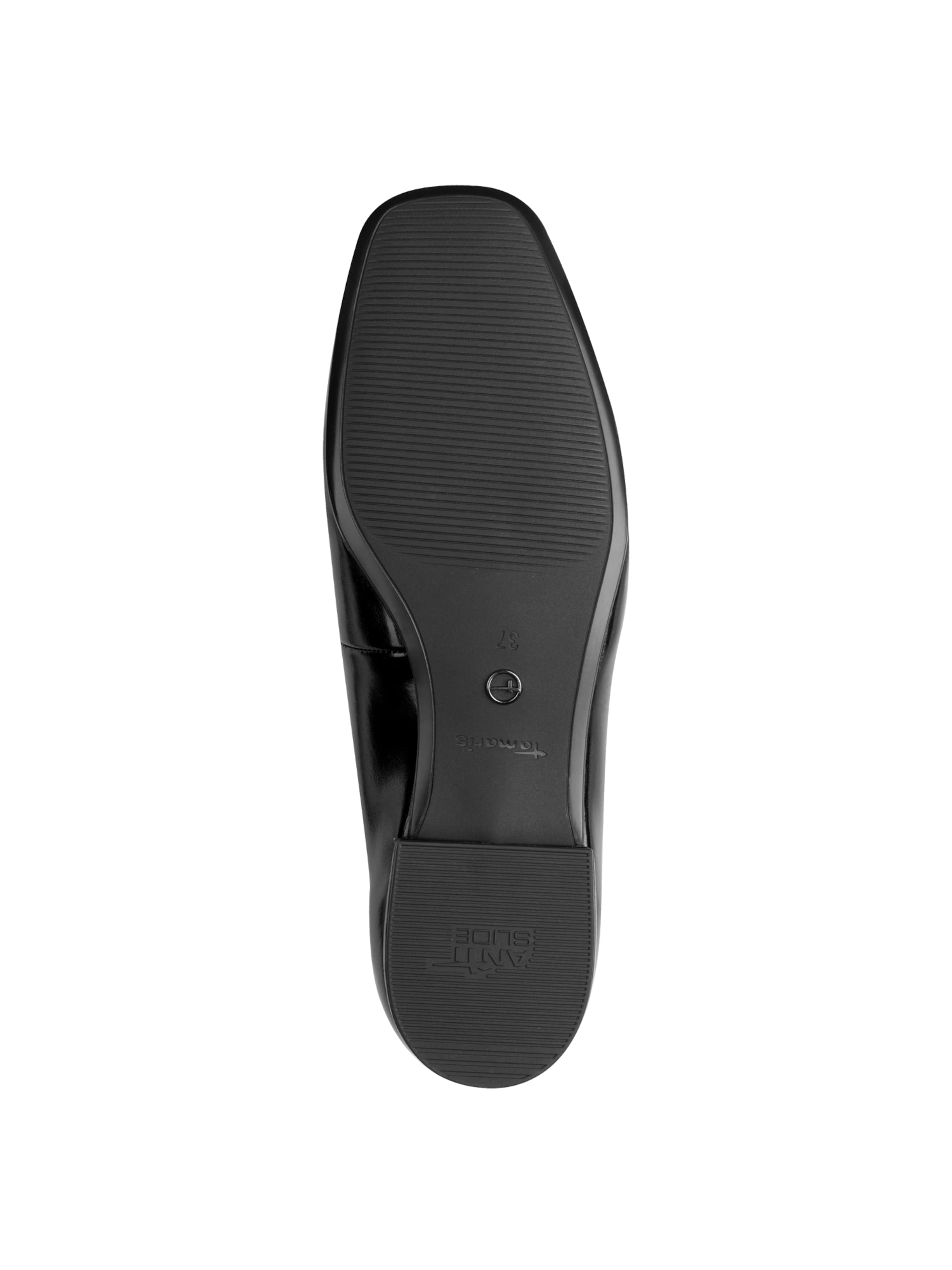 Ballerines à lanières Tamaris en noir