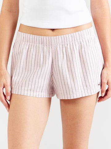 Pantaloncini da pigiama di HOLLISTER in rosa: frontale