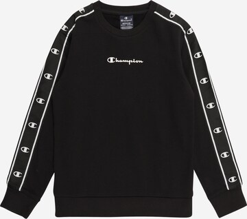 Champion Authentic Athletic Apparel Sweatshirt in Black: front