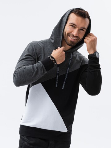 Ombre Sweatshirt 'B1050' in Grau