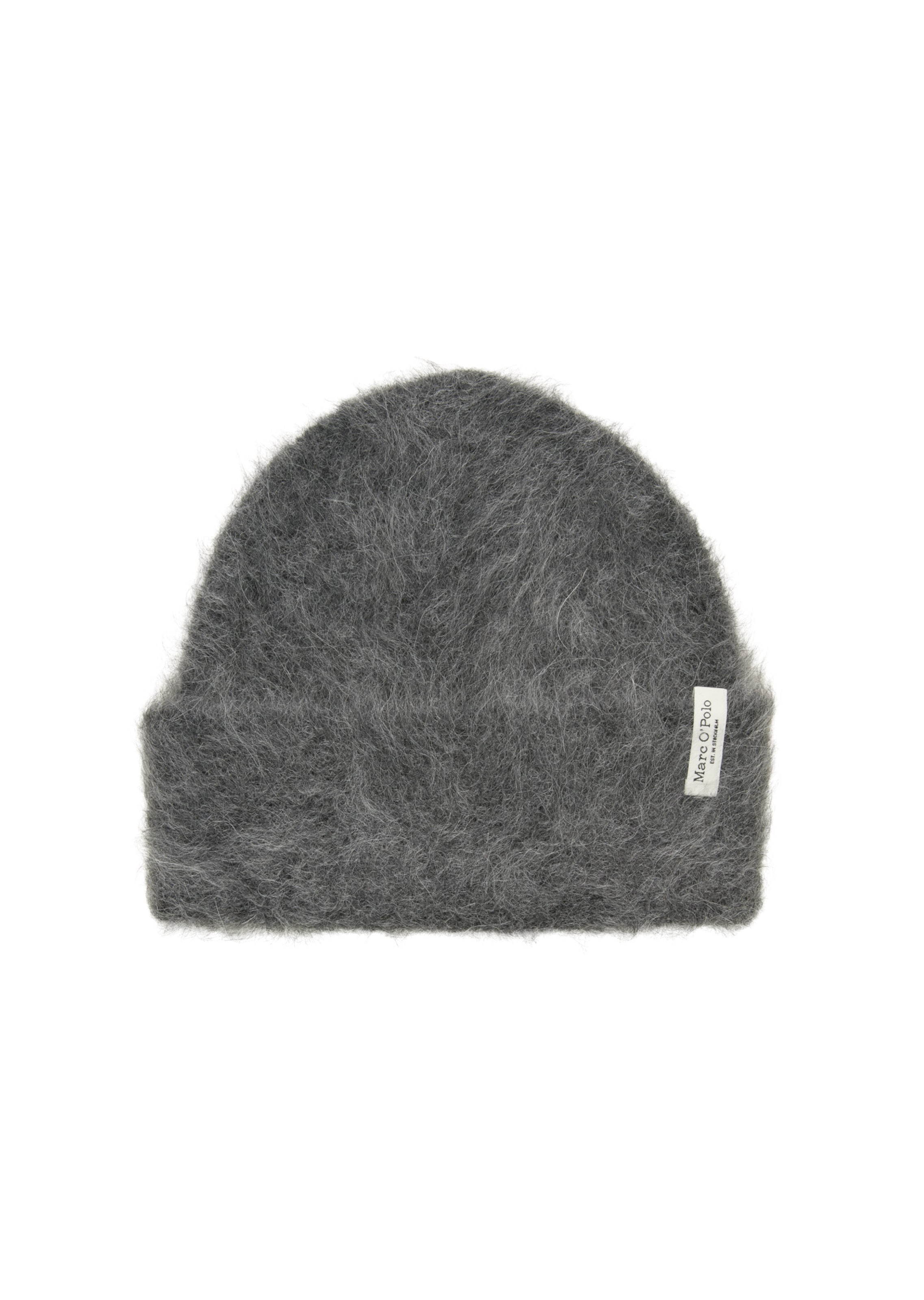 Marc O'Polo Mütze in dunkelgrau, Produktansicht
