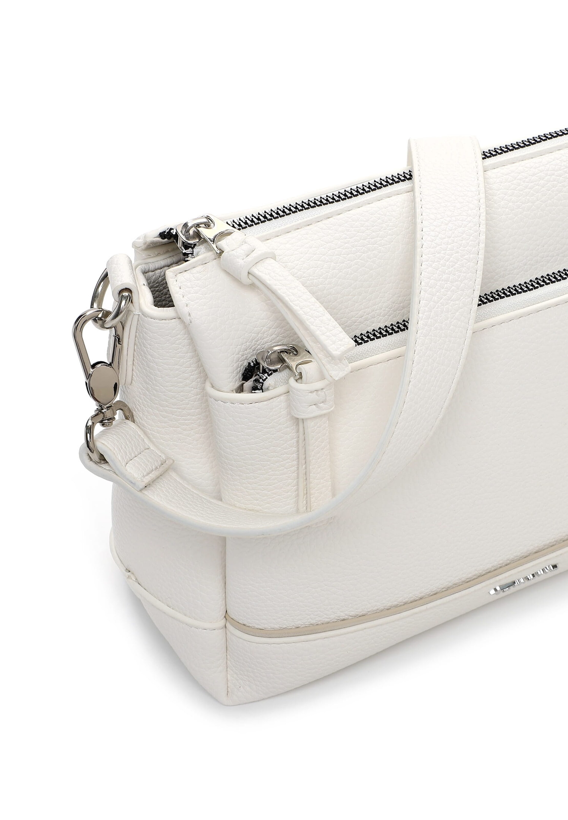 Tamaris Skuldertaske 'Kennia' i hvid