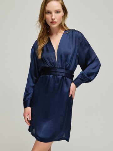 Robe SILK & CASHMERE en bleu
