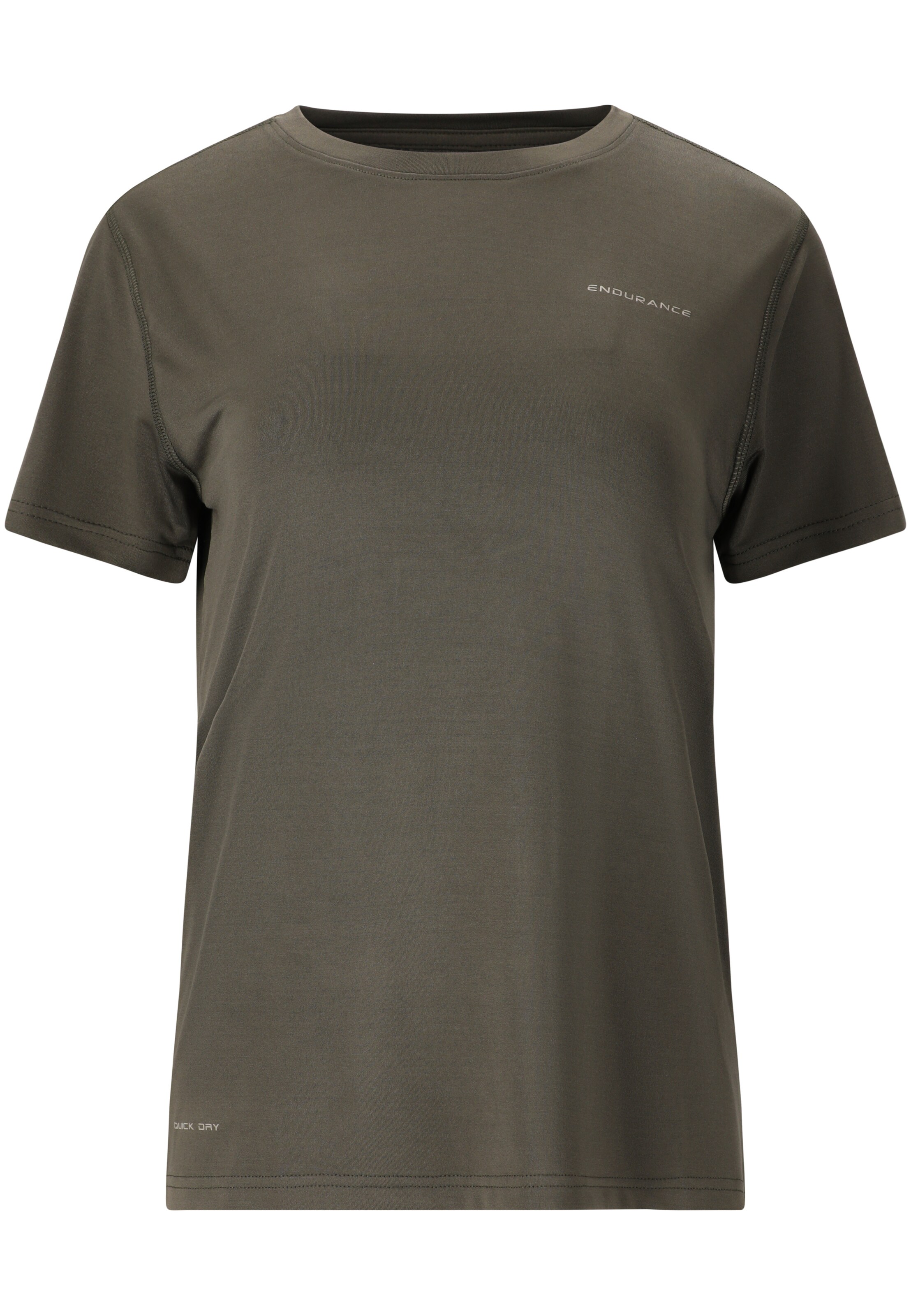 ENDURANCE Functioneel shirt in Groen: voorkant