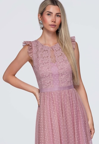 Ombre Cocktailjurk in Roze