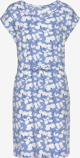 BEACH TIME Φόρεμα σε μπλε φιμέ / μαύρο / λευκό, Άποψη προϊόντος
