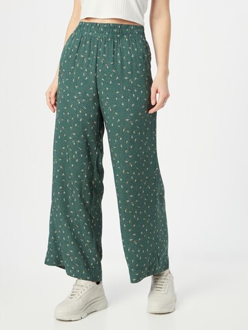 Wide leg Pantaloni 'Cherry' di mazine in verde: frontale