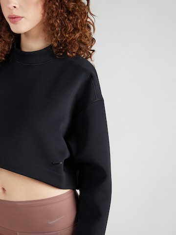 NIKE Sports sweatshirt 'PRIMA' in Black