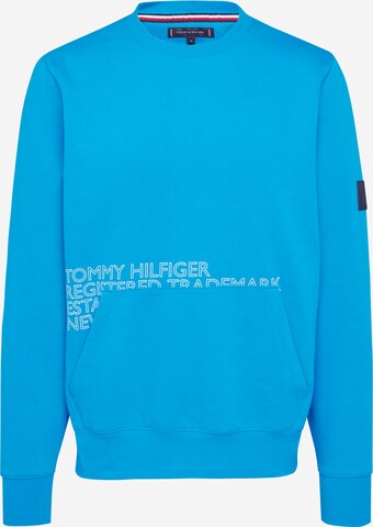 TOMMY HILFIGER - Sudadera en azul: frente