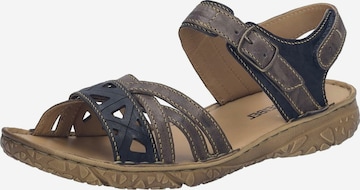 JOSEF SEIBEL Sandalen met riem 'Ivy 08' in Blauw: voorkant