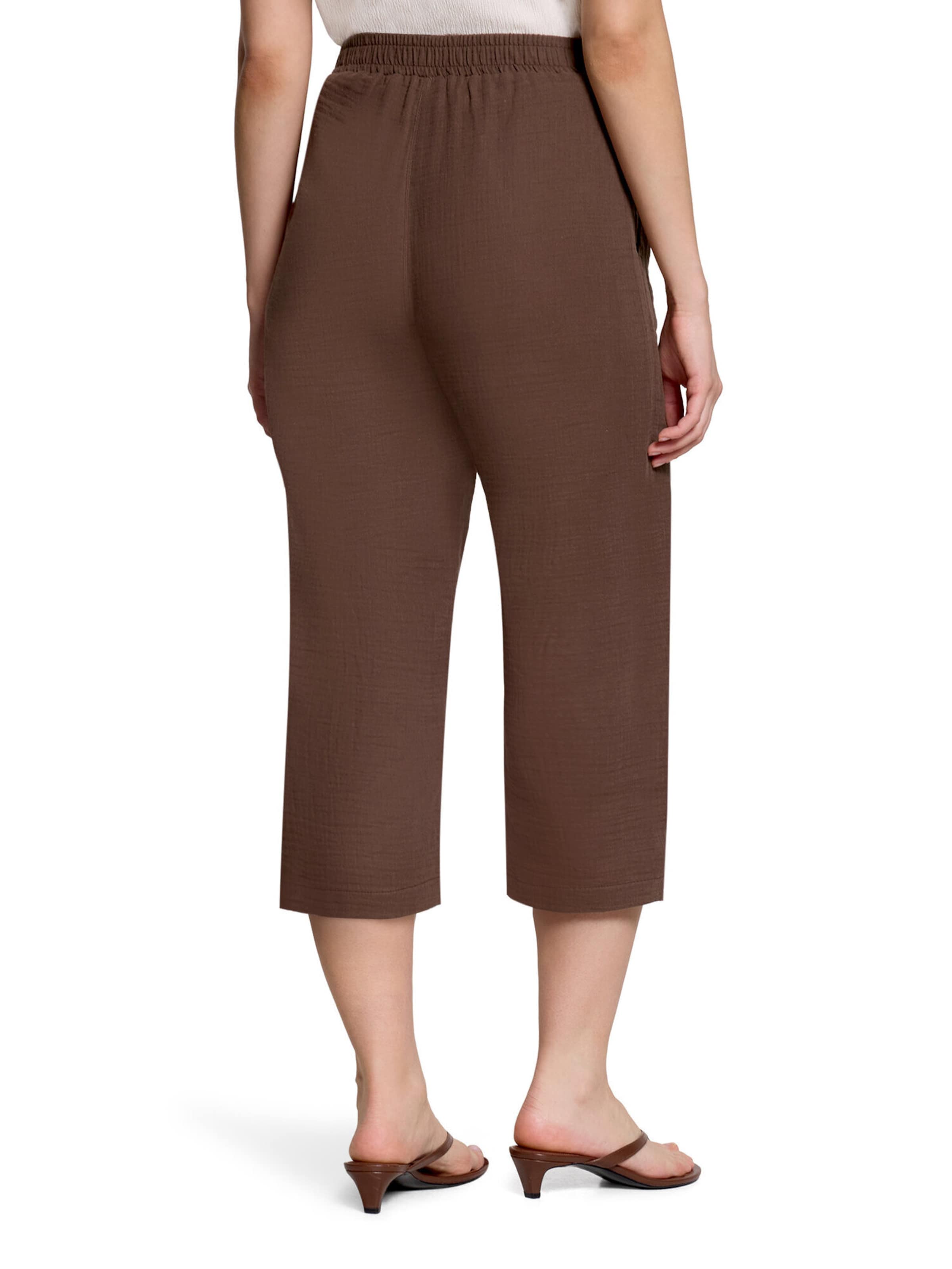 Loosefit Pantaloni di Betty Barclay in marrone