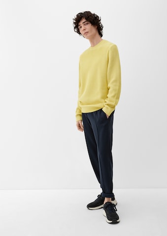 Pull-over s.Oliver en jaune : devant