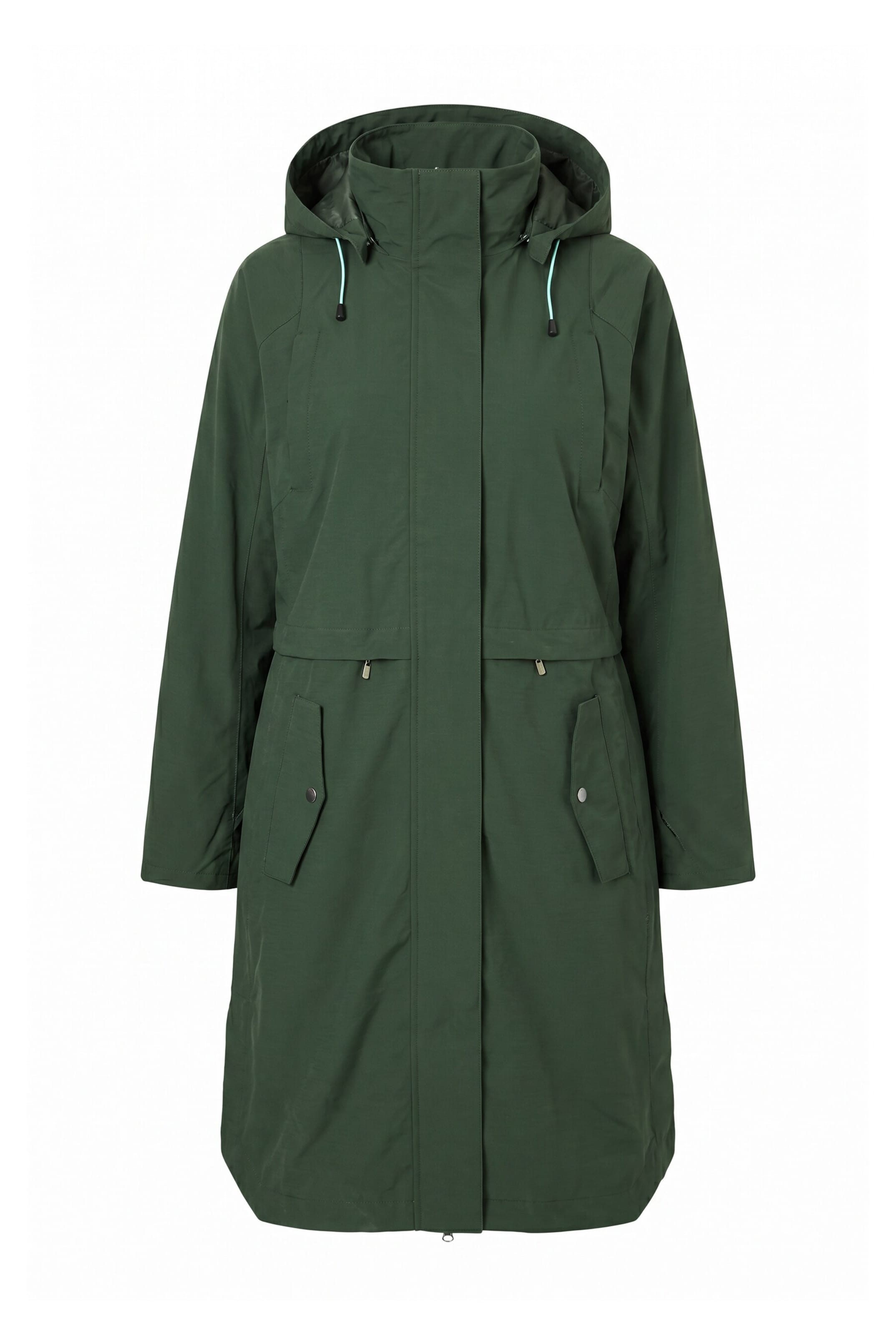 Ulla Popken Jacke in Grün: Vorderseite