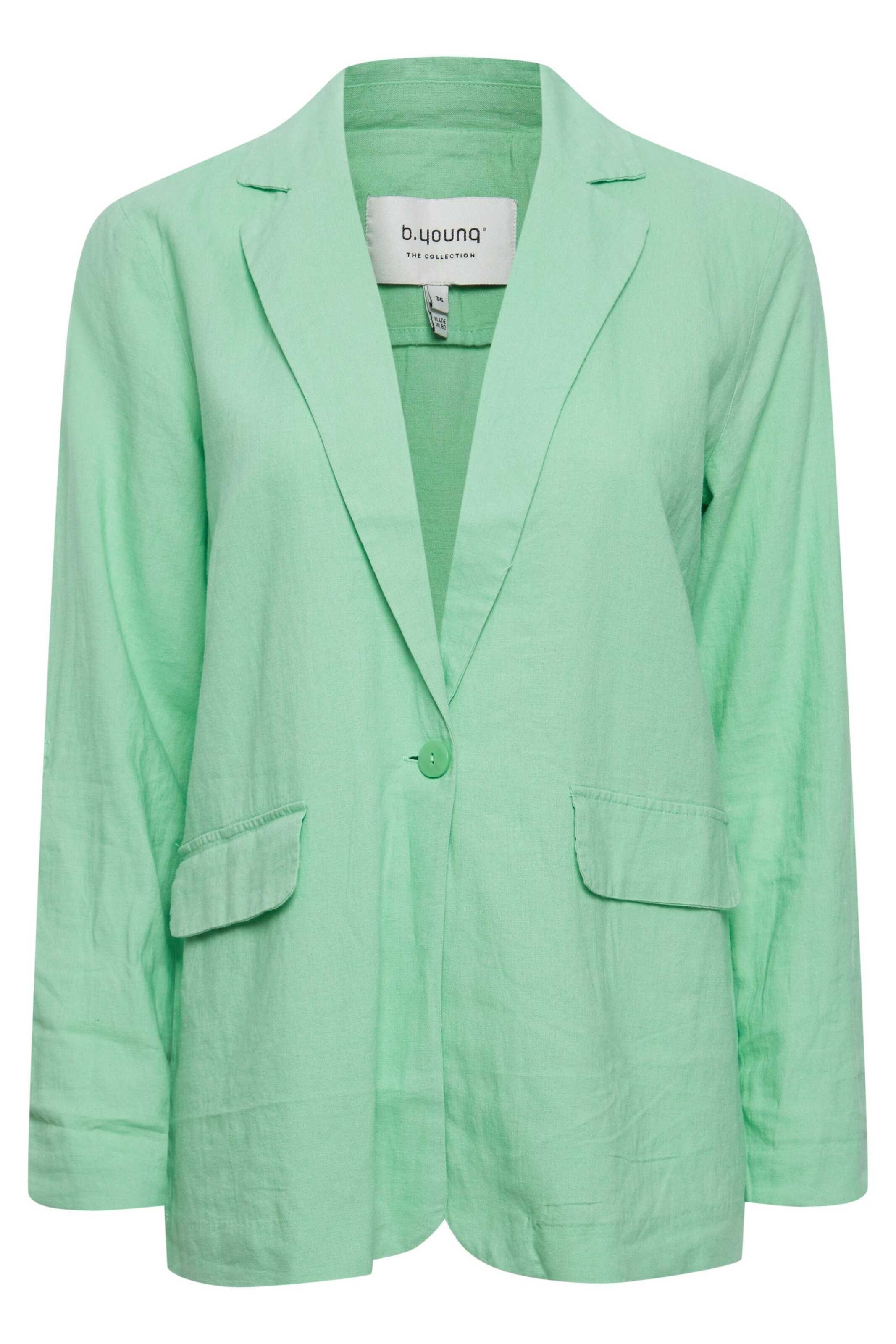b.young Blazer 'Falakka' in Green: front