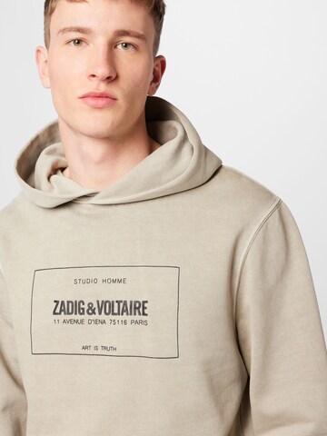 Zadig & Voltaire Sweatshirt 'SANCHI' in Beige