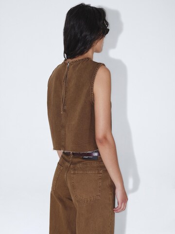 Dr. Denim Top 'Erin' in Bruin
