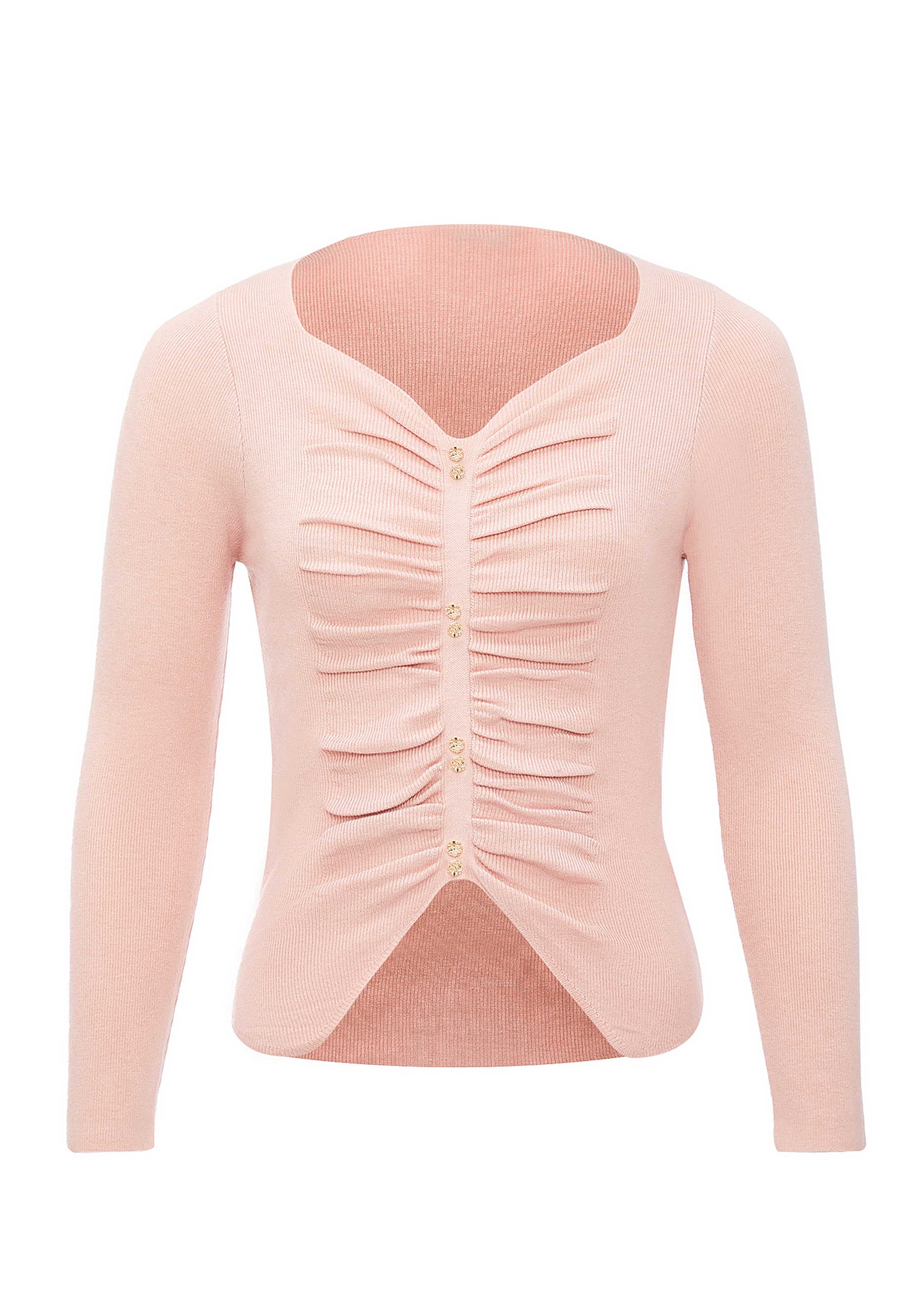 leo selection Trui in Roze: voorkant