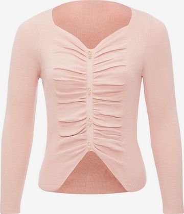 Pull-over leo selection en rose : devant