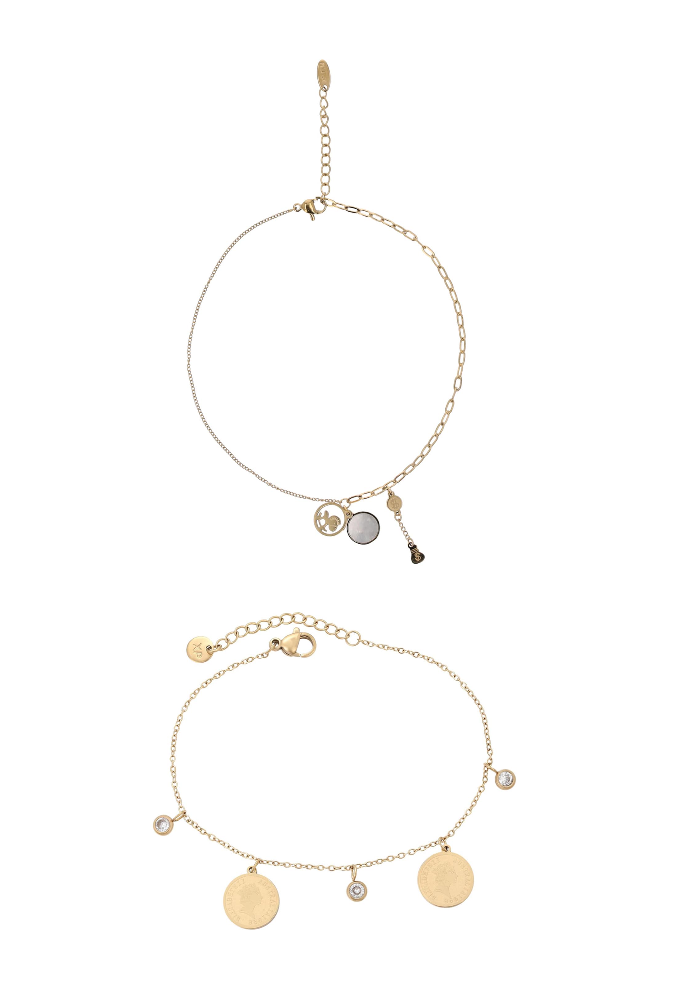 faina Bracelet in Gold: front