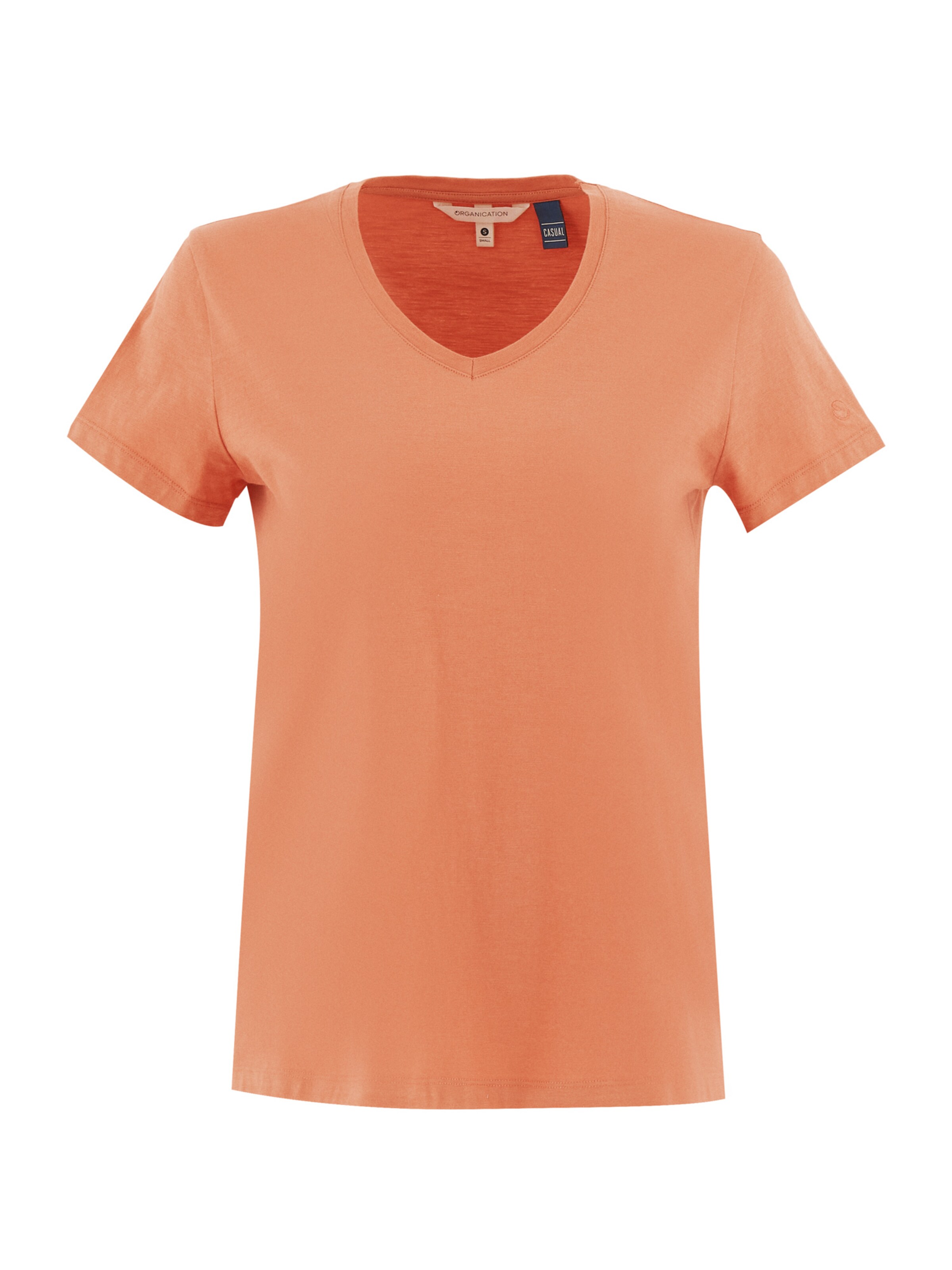 Organication Shirt in Orange: front