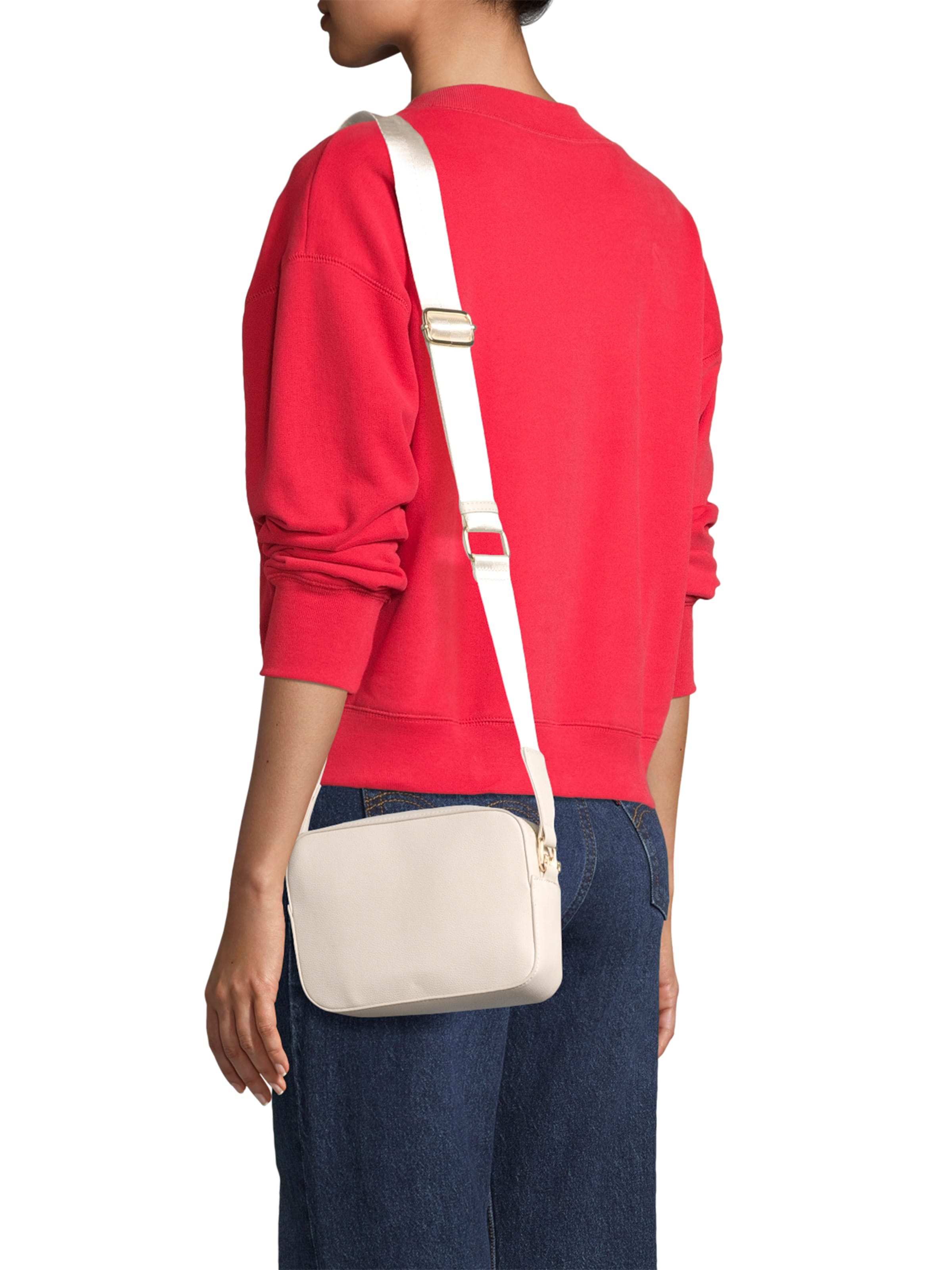 ABOUT YOU Torba za čez ramo | siva barva