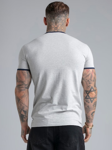 SikSilk T-Shirt in Grau