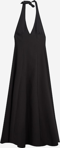 BershkaHaljina - crna boja: prednji dio