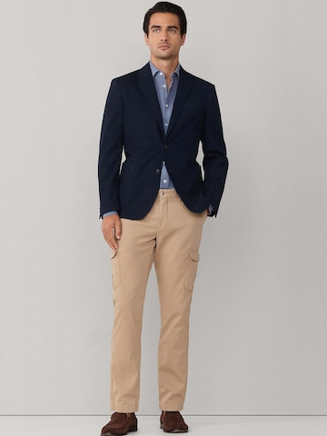 Hackett London Slim fit Colbert in Blauw