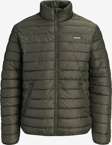 žalia Jack & Jones Plus Žieminė striukė 'JJELVIS': priekis