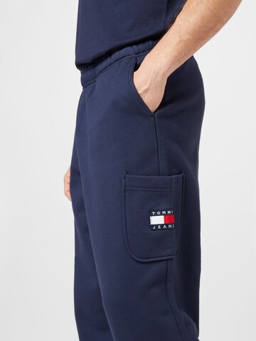 Loosefit Pantalon Tommy Jeans en bleu