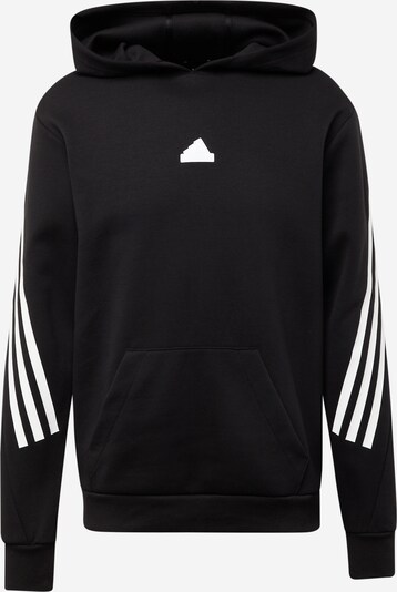ADIDAS SPORTSWEAR Sportska sweater majica u crna / bijela, Pregled proizvoda