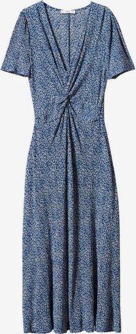MANGO Summer Dress 'Poma' in Blue: front