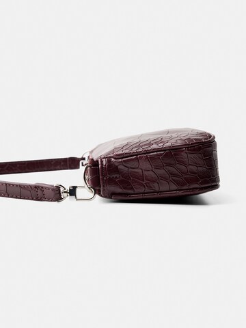 Bershka Shoulder Bag in Red