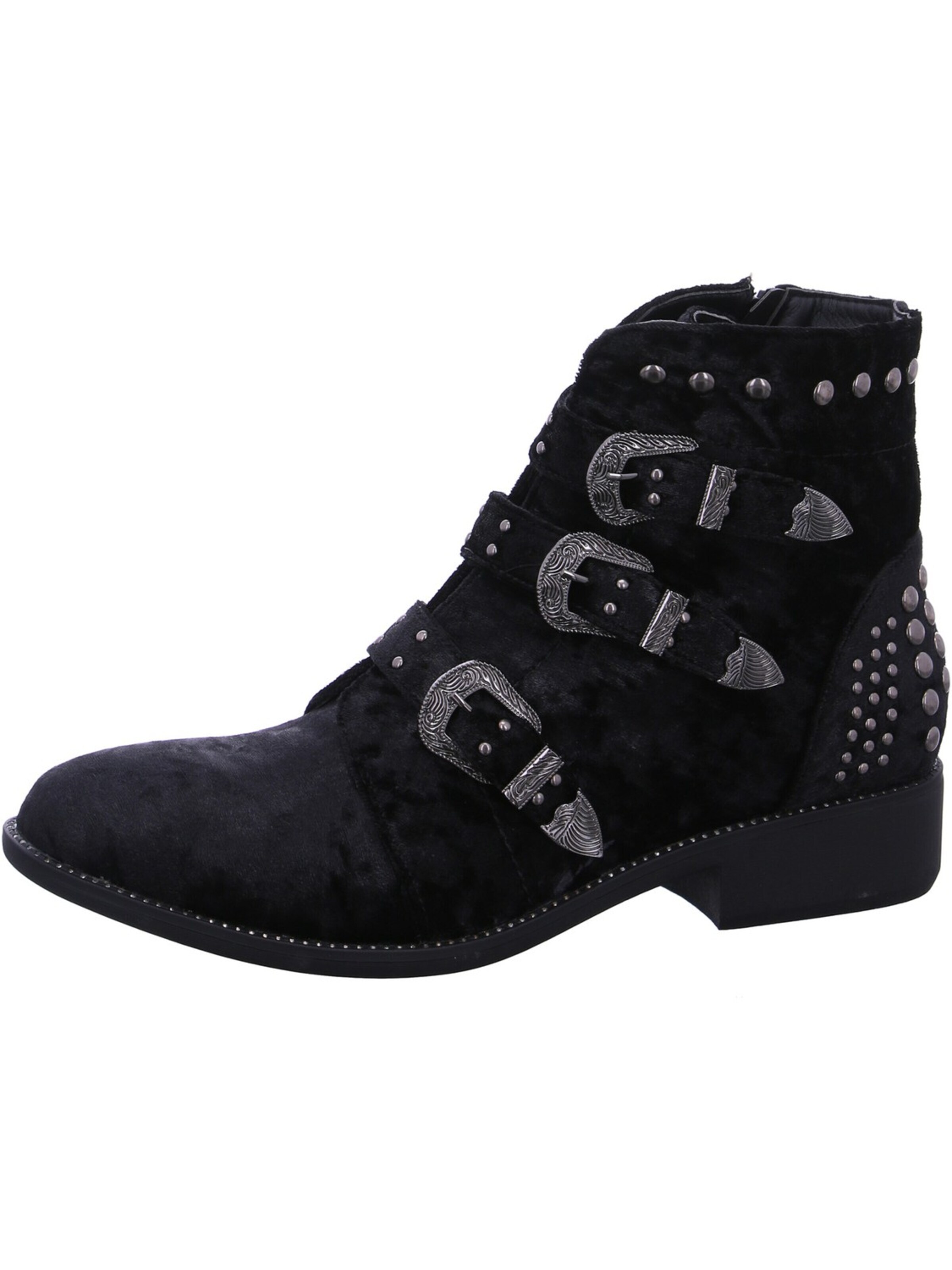 Laufsteg München Cowboy Boots in Black: front