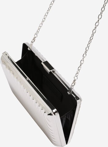 GLAMOROUS Clutch in Silber