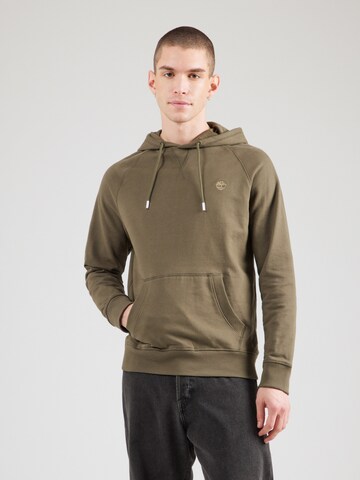 TIMBERLAND Sweatshirt in Grün: Vorderseite