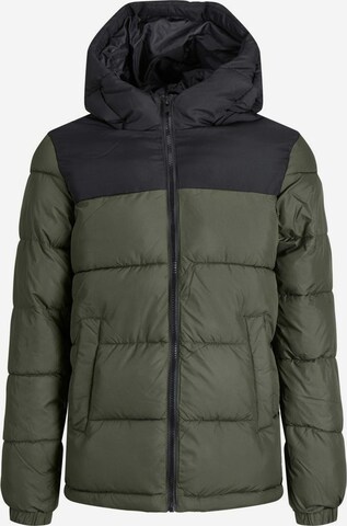 Jack & Jones Junior Talvitakki 'Paul' värissä vihreä: edessä