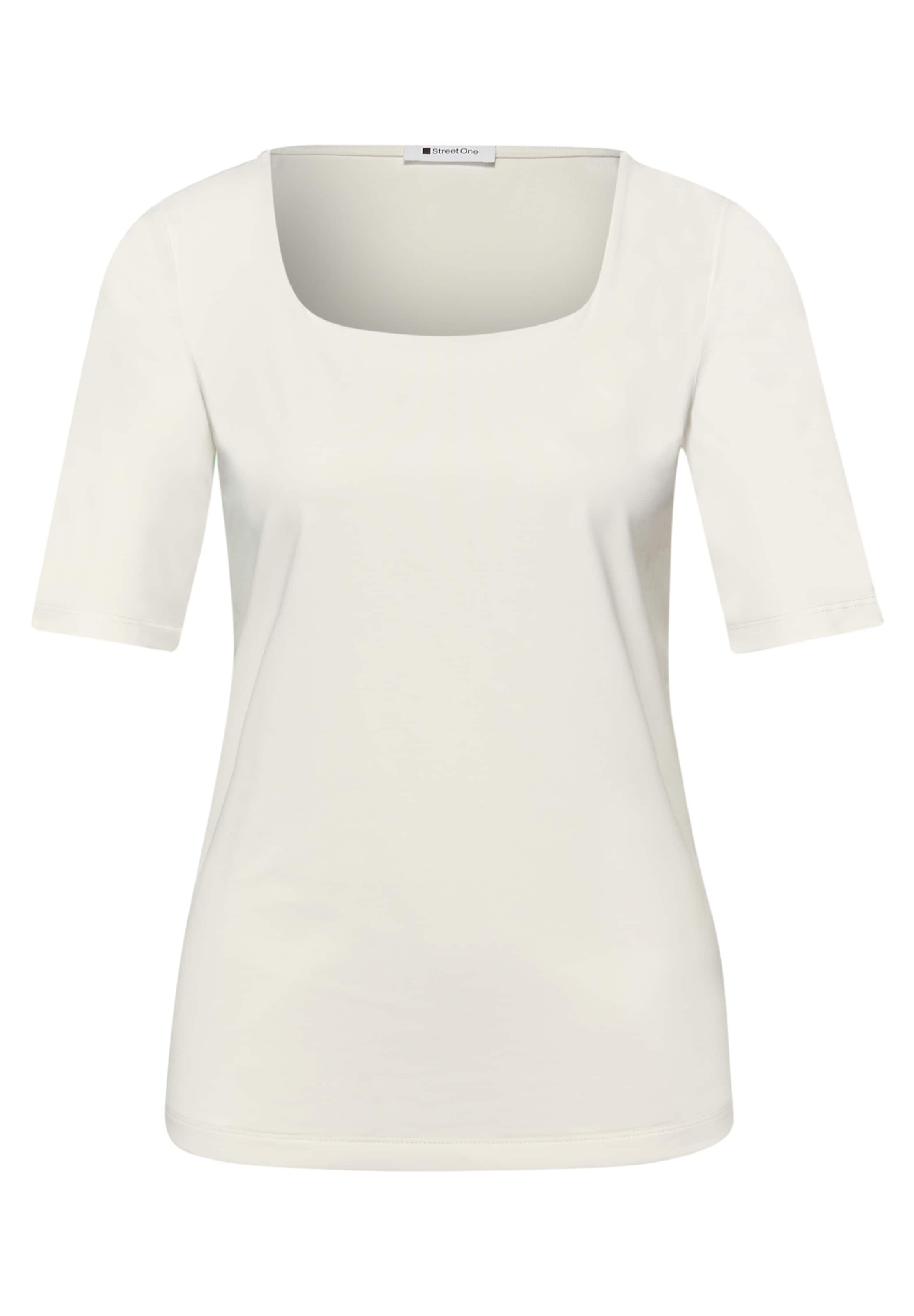 STREET ONE Shirt in White: front