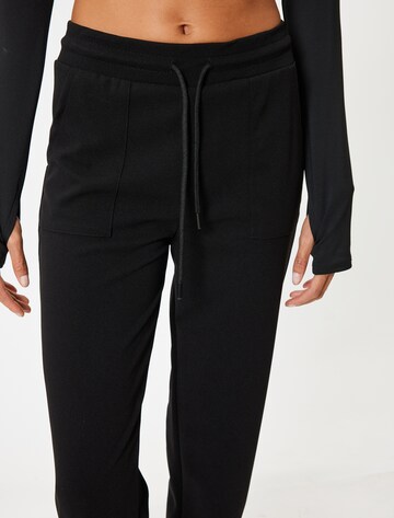Koton Tapered Trousers in Black