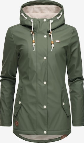 Ragwear Performance Jacket 'Marge' in Green: front